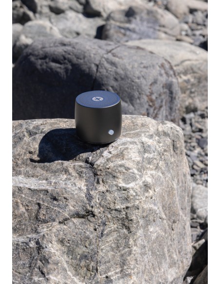 Speaker bass Swiss Peak da 3W in alluminio riciclato RCS Speaker bass Swiss Peak da 3W in alluminio riciclato RCS